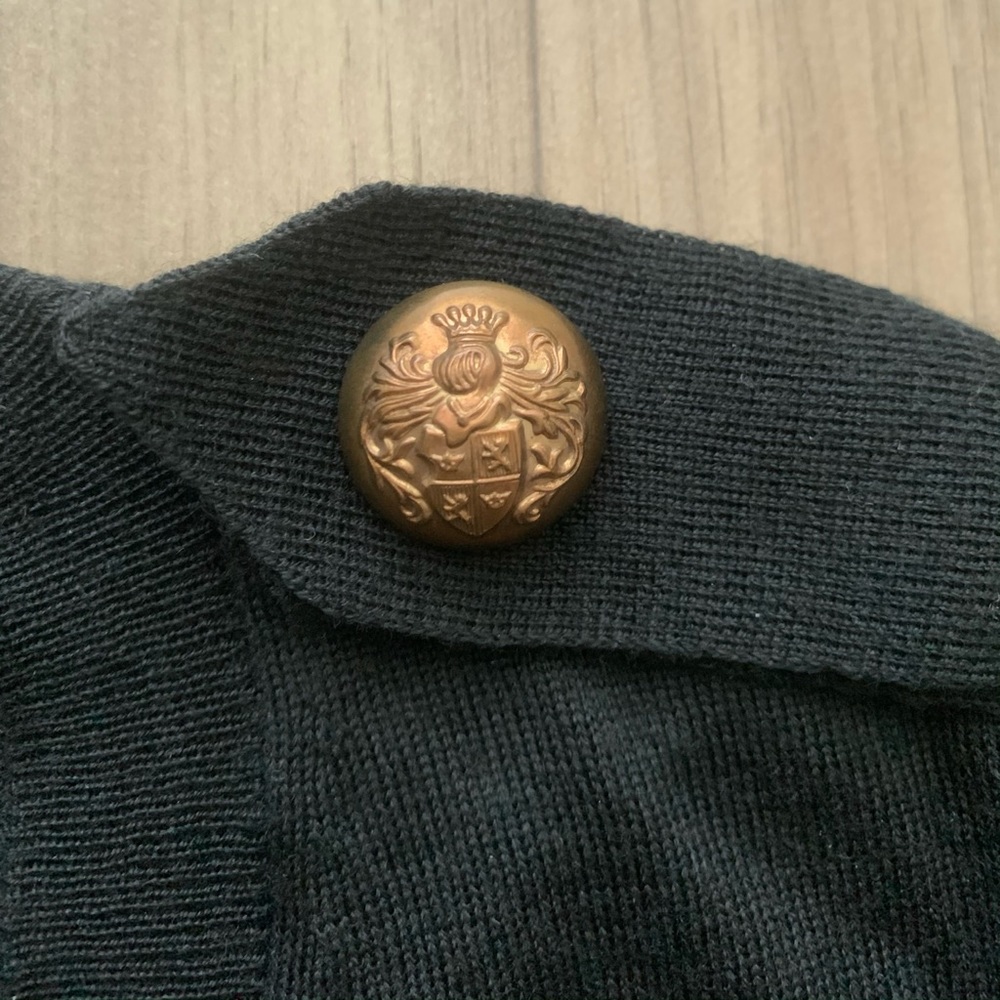 NWOT Alexander McQueen Black Wool Bubble Dress - Picture 5 of 7